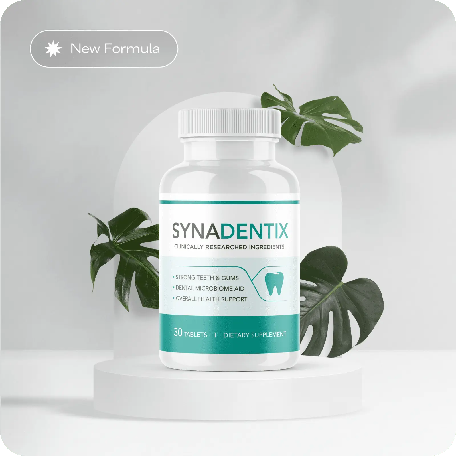 Synadentix oral health supplement bottle